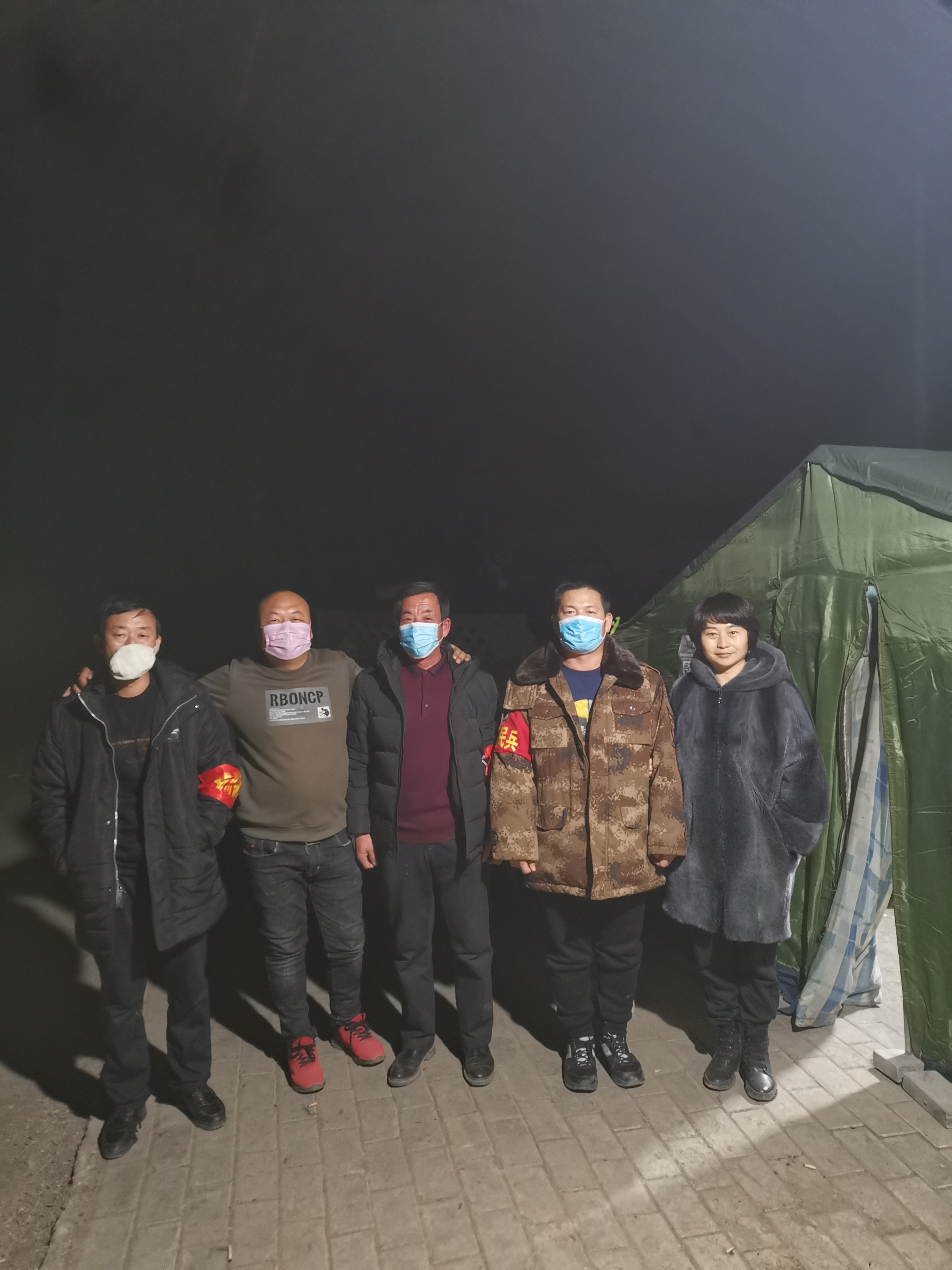 驻守敕勒川镇野场村抗击疫情